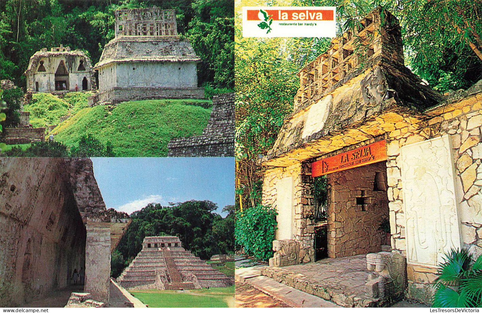 MEXIQUE - Palenque - Zona Arqueologica De Palenque Y Retaurante La Selva - Colorisé - Carte Postale - Mexique