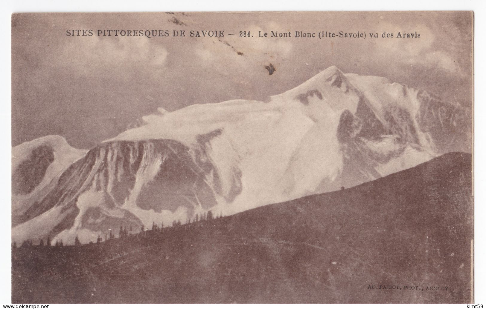 Le Mont-Blanc Vu Des Aravis - Sonstige & Ohne Zuordnung