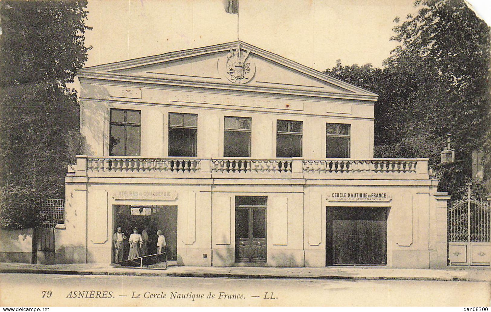 92 ASNIERES LE CERCLE NAUTIQUE DE FRANCE - Asnieres Sur Seine