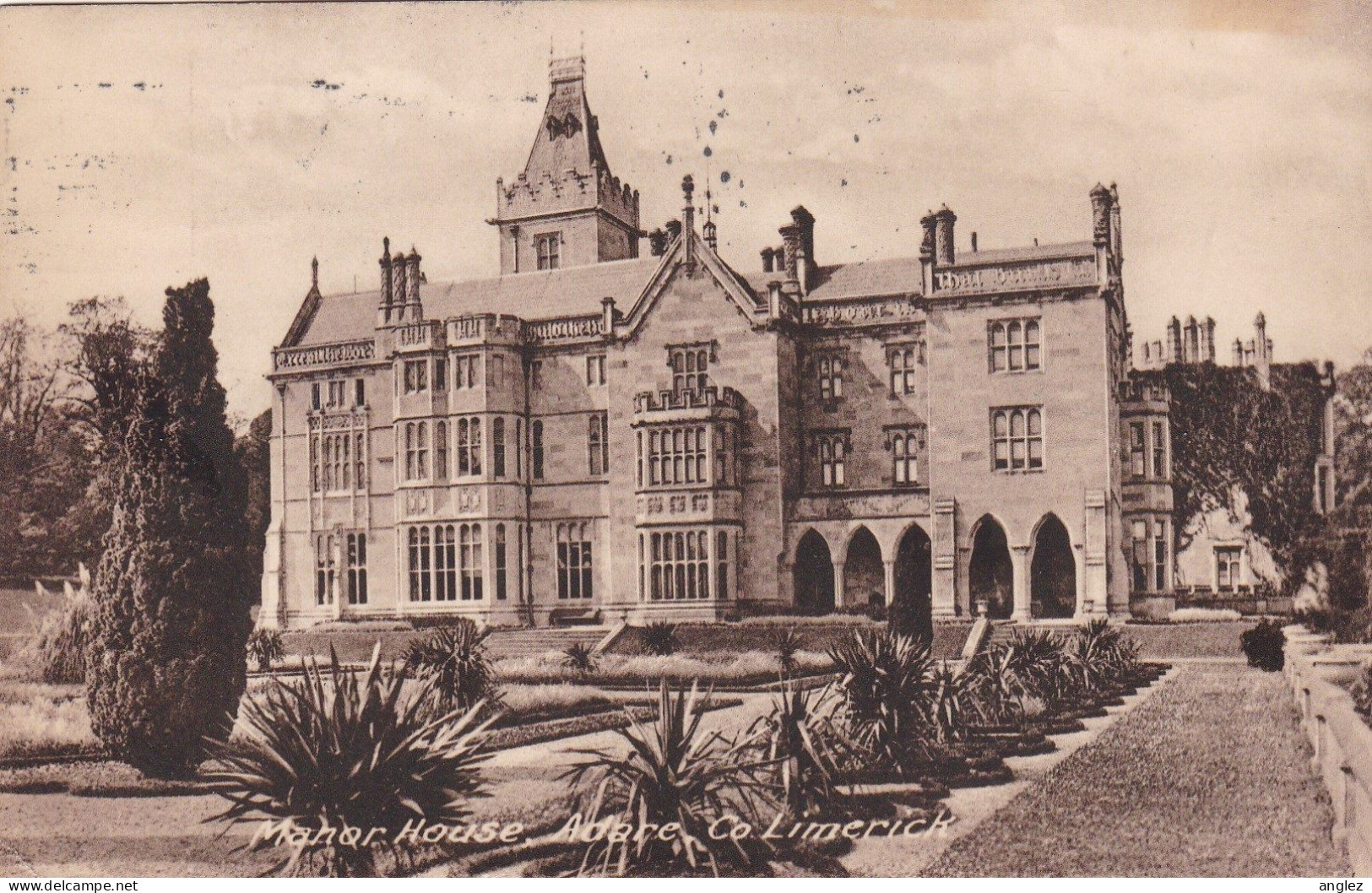 Ireland / Eire - Manor House Adare Co. Limerick Posted 1934 To UK - Limerick