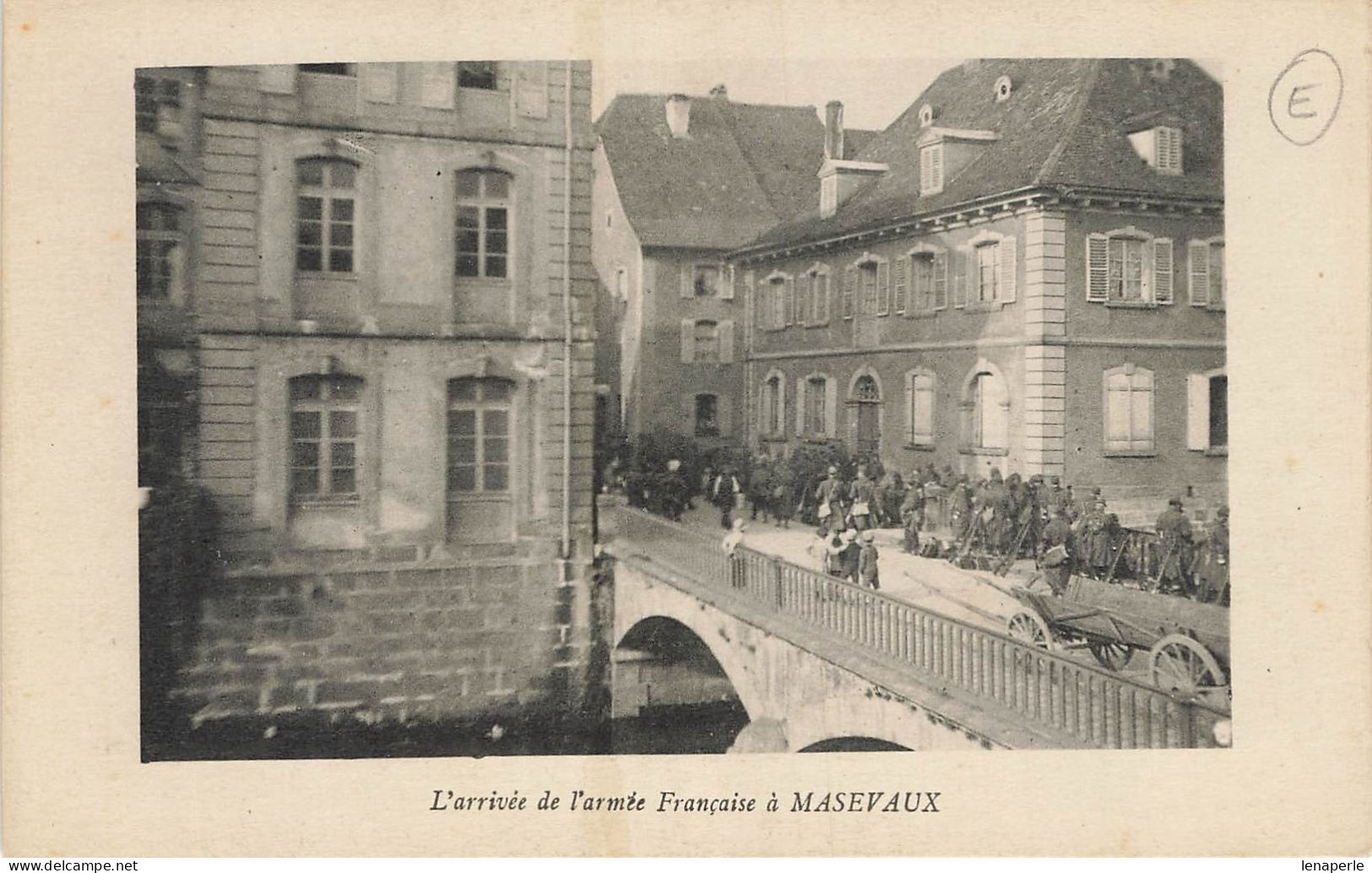 D9430 Masevaux L'arrivée De L'armée Française - Masevaux