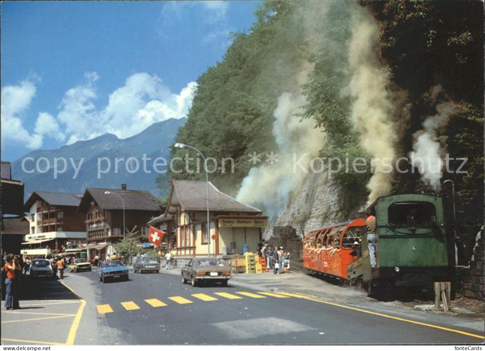 11997567 Brienz-Rothornbahn Abfahrt Brienz  Brienz-Rothornbahn - Sonstige & Ohne Zuordnung