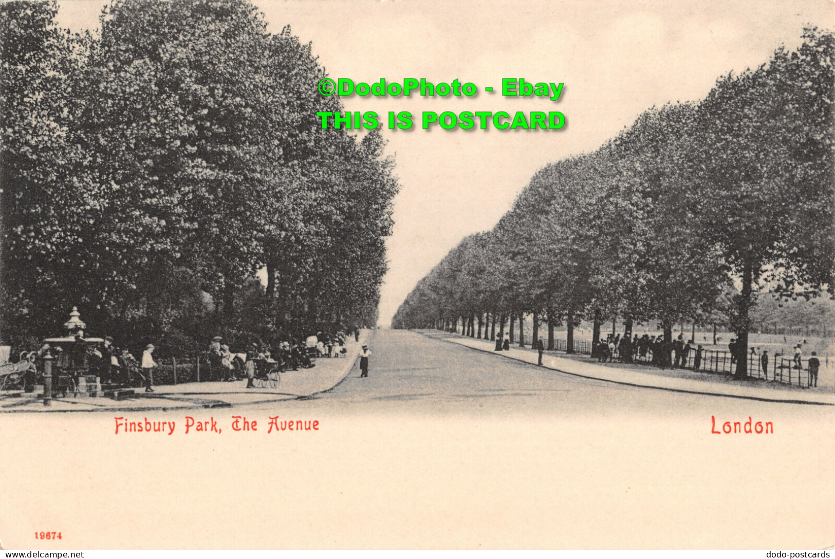 R416971 19674. Finsbury Park. The Avenue. London. Stengel - Altri & Non Classificati
