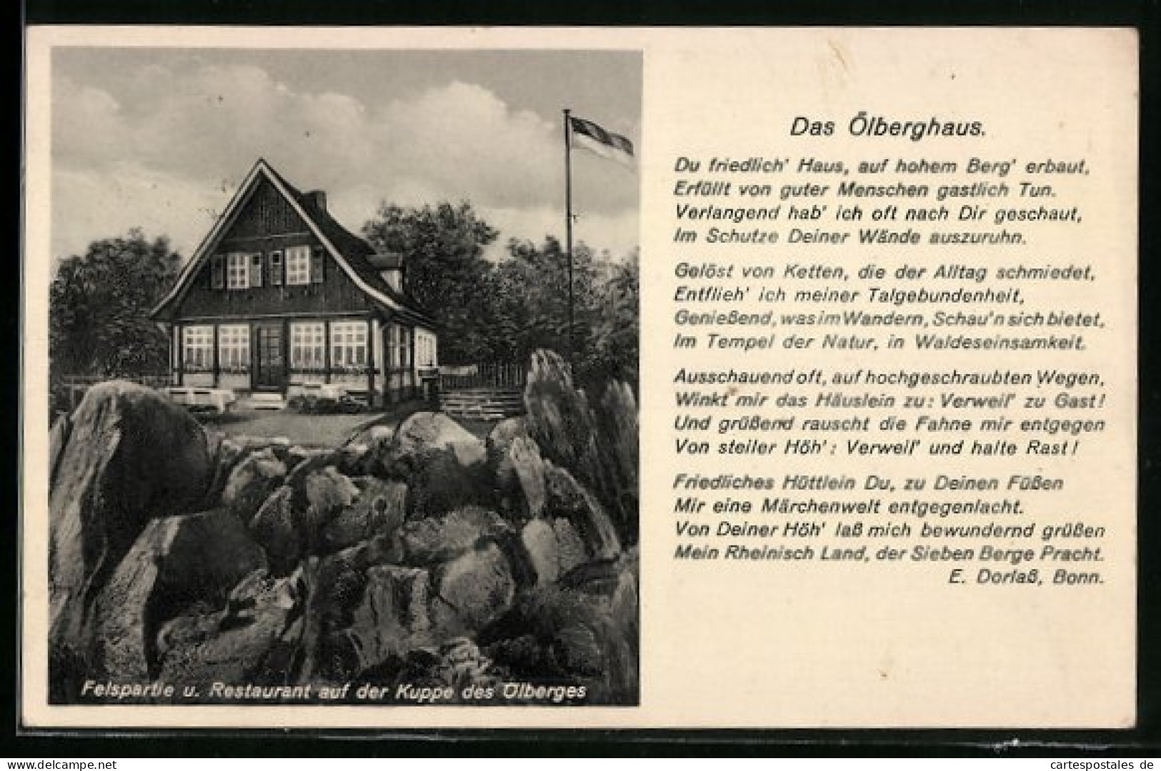 AK Ölberg, Felspartie Und Restaurant Auf Der Kuppe Des Ölberges  - Other & Unclassified