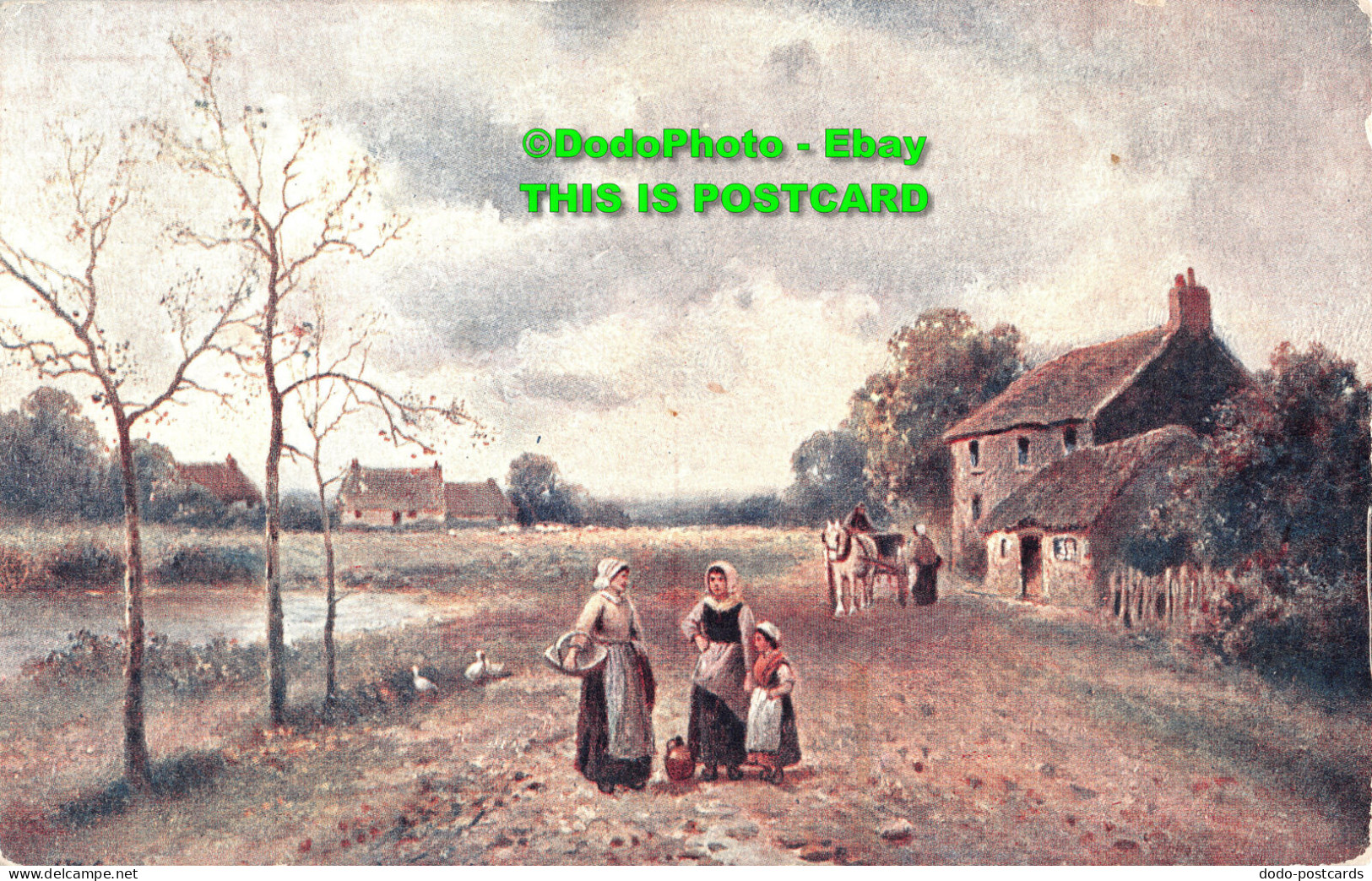 R416564 C. W. Faulkner. Series 1108. Painting. Postcard - World