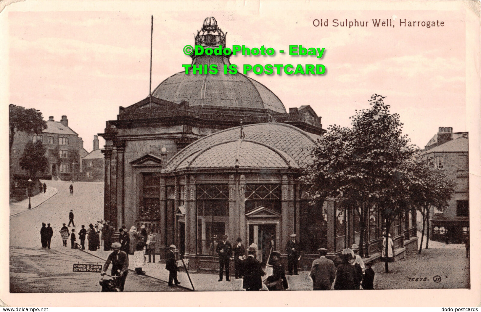 R416979 Old Sulphur Well. Harrogate. 75676. Valentines Series. 1917 - World