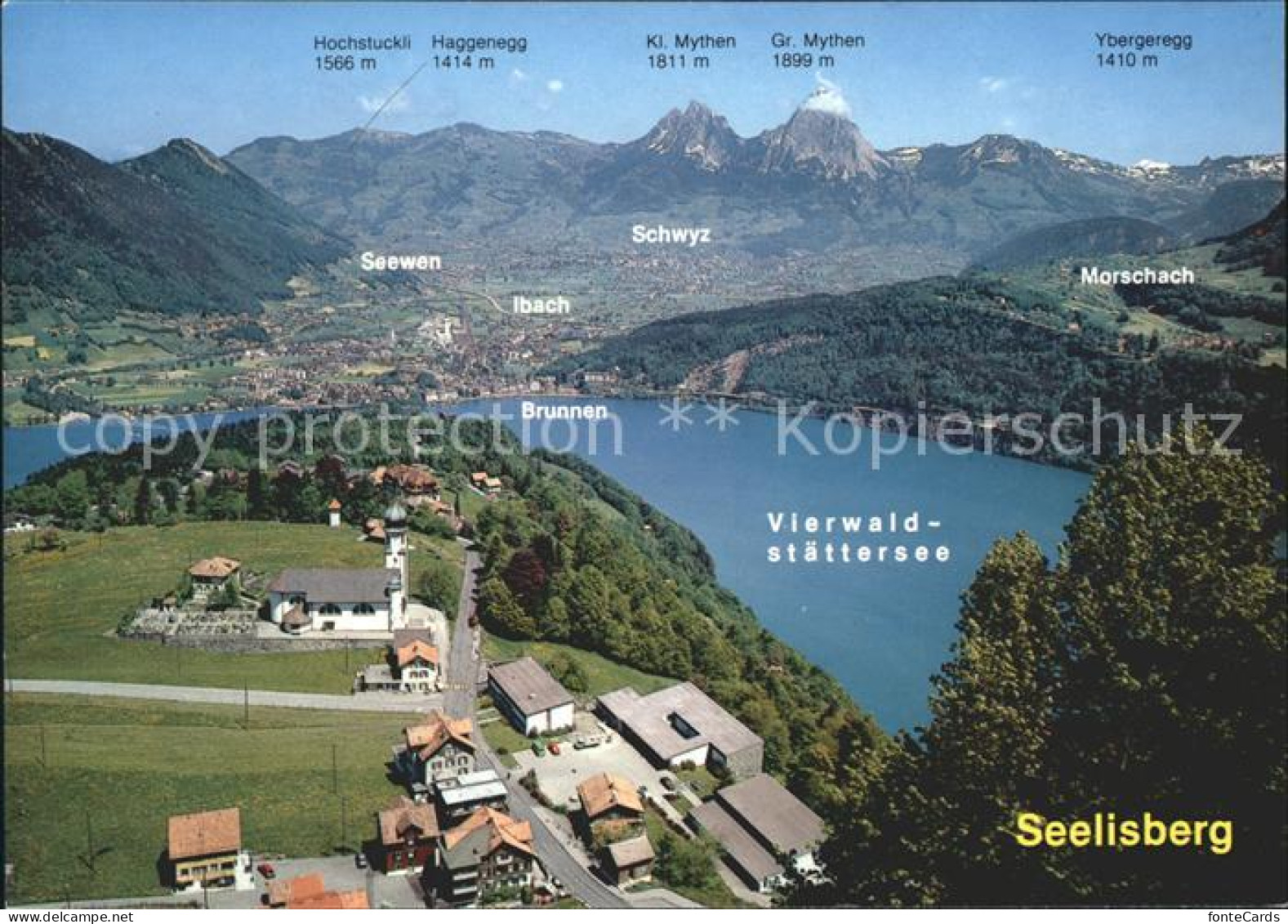 11992907 Seelisberg UR Vierwaldstaettersee Morschach Schwyz Brunnen Seewen Ibach - Other & Unclassified