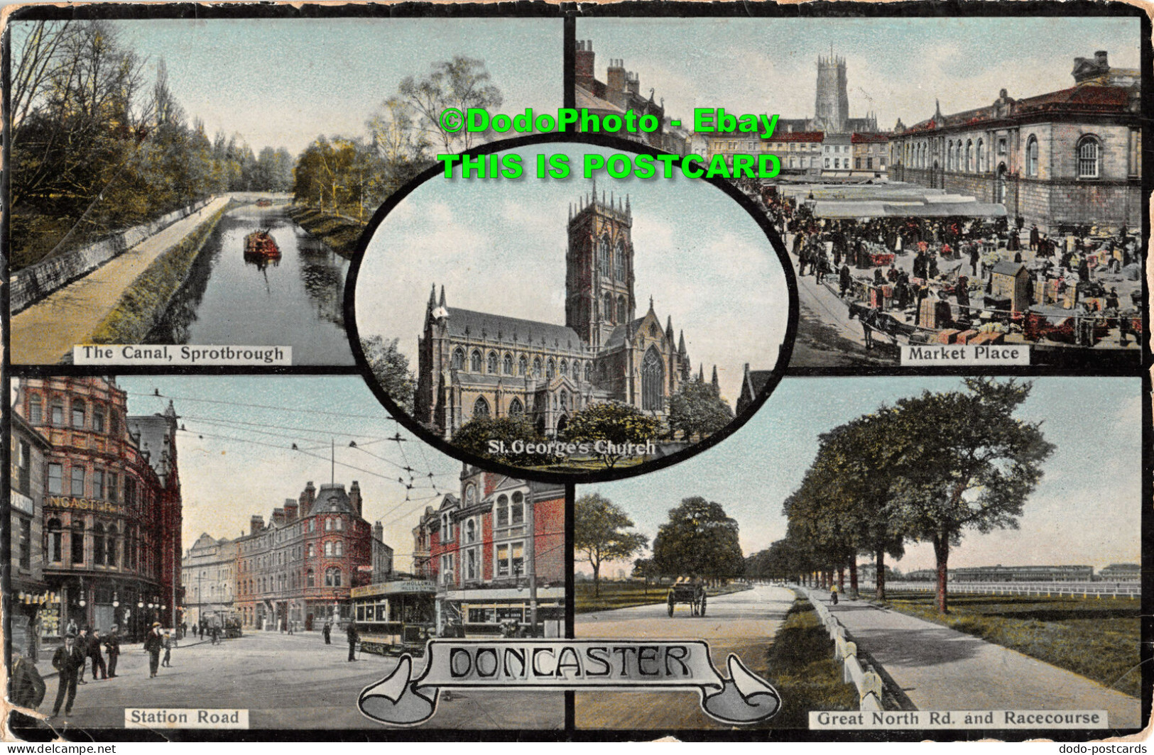 R416982 Doncaster. Jay Em Jay Series. Jackson. 1908. Multi View - World