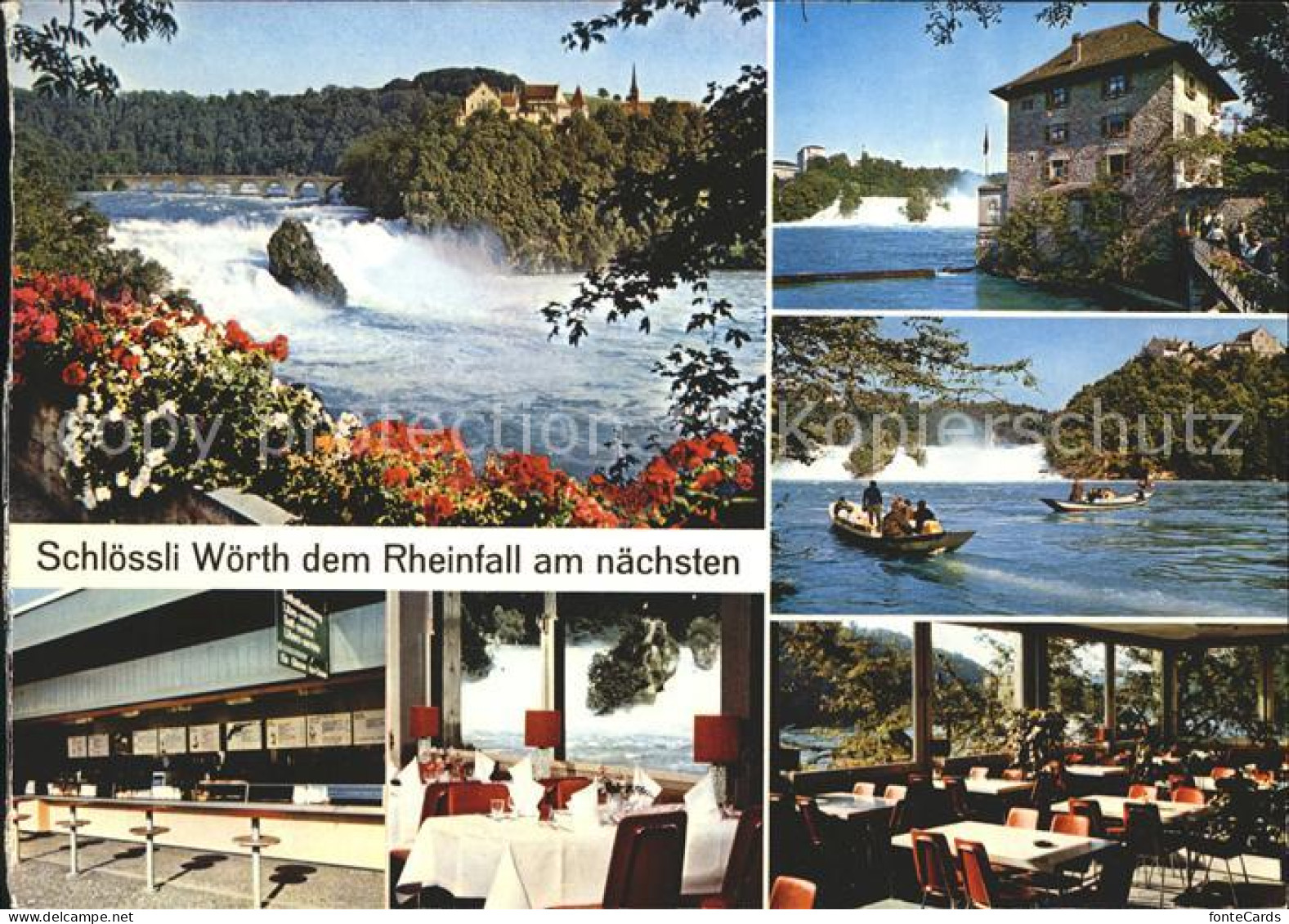 11986017 Neuhausen Rheinfall Schloessli Woerth Restaurant Neuhausen Rheinfall - Andere & Zonder Classificatie