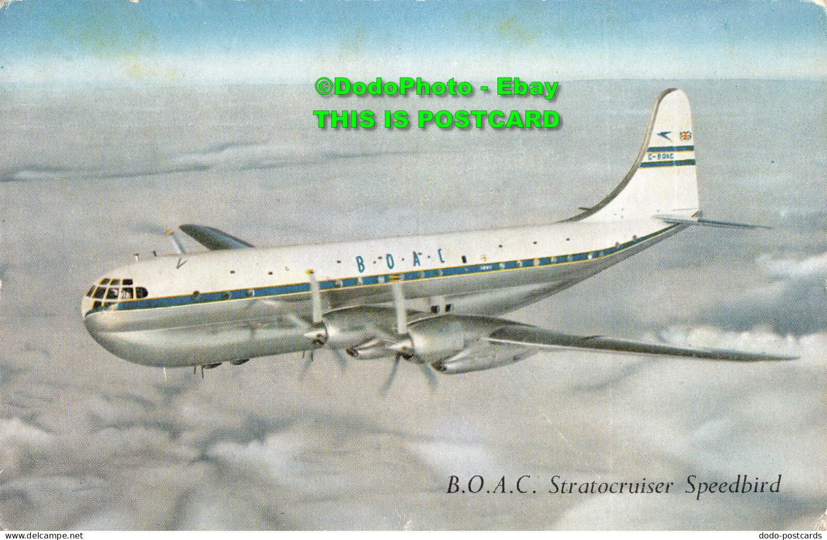 R416571 B. O. A. C. Stratocruiser Speedbird - World