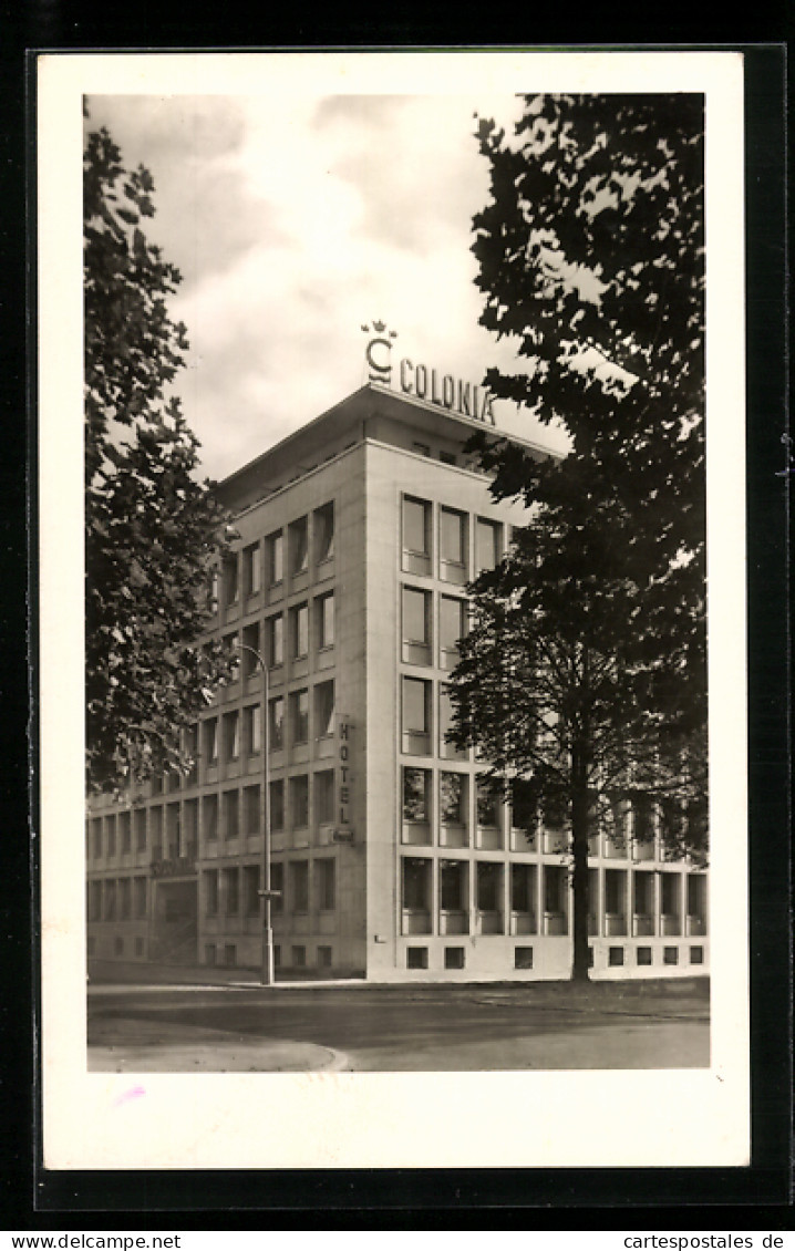 AK Mannheim, Hotel Garni In Coloniahaus, Inh. Hans Malleier, Augusta-Anlage 12  - Mannheim