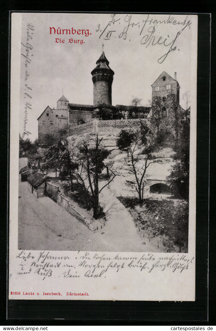 AK Nürnberg, Die Burg  - Nuernberg