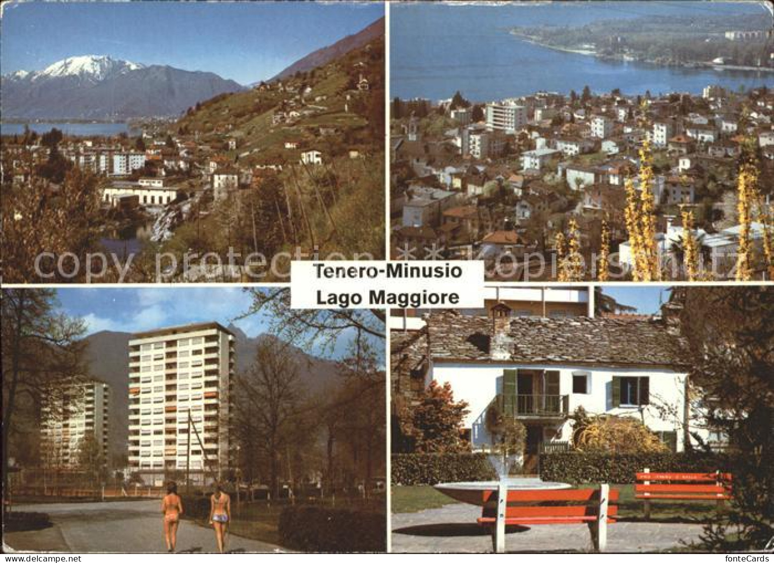 11980577 Tenero Minusio Lago Maggiore Hochhaus  Tenero - Autres & Non Classés