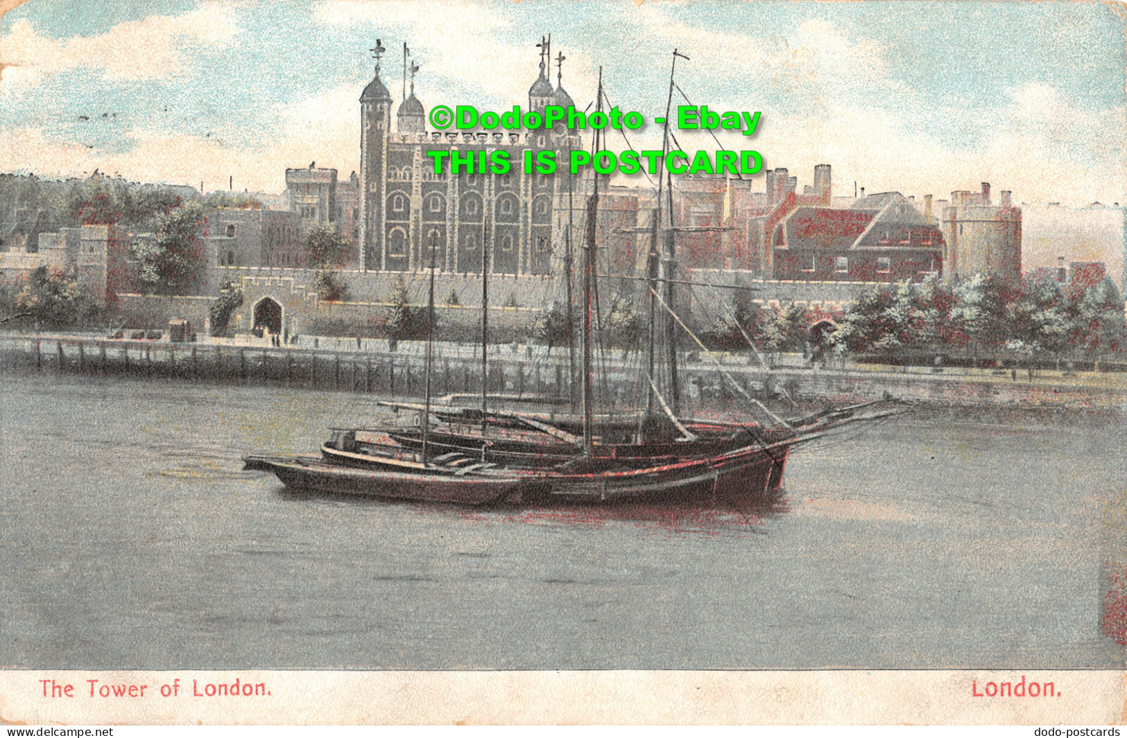 R417369 London. The Tower Of London. Postcard - Other & Unclassified