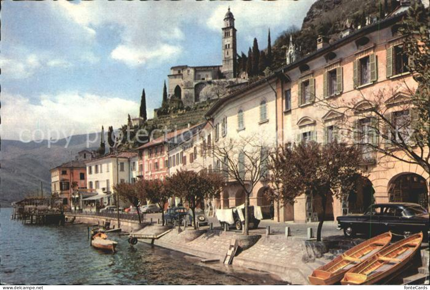 11979787 Morcote TI Lago Di Lugano Teilansicht Morcote - Altri & Non Classificati