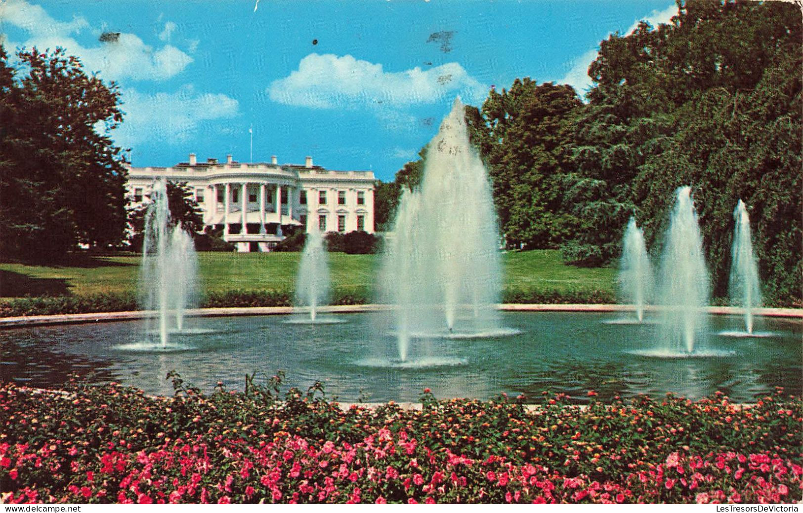 ETATS-UNIS - The White House - Looking South - First Government Building To Be Structed In Washington - Carte Postale - Washington DC