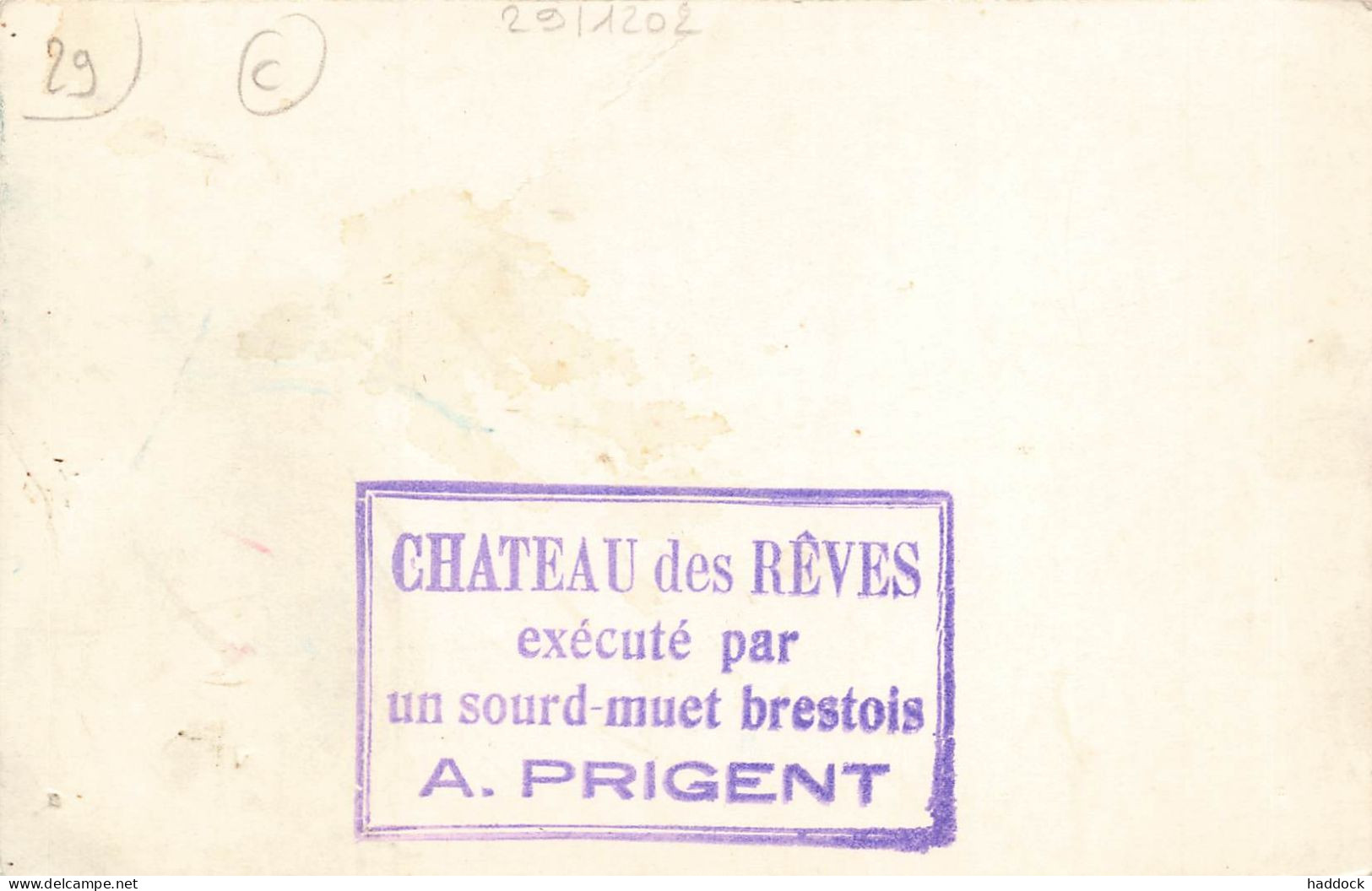 CHATEAU DES REVES - Altri & Non Classificati