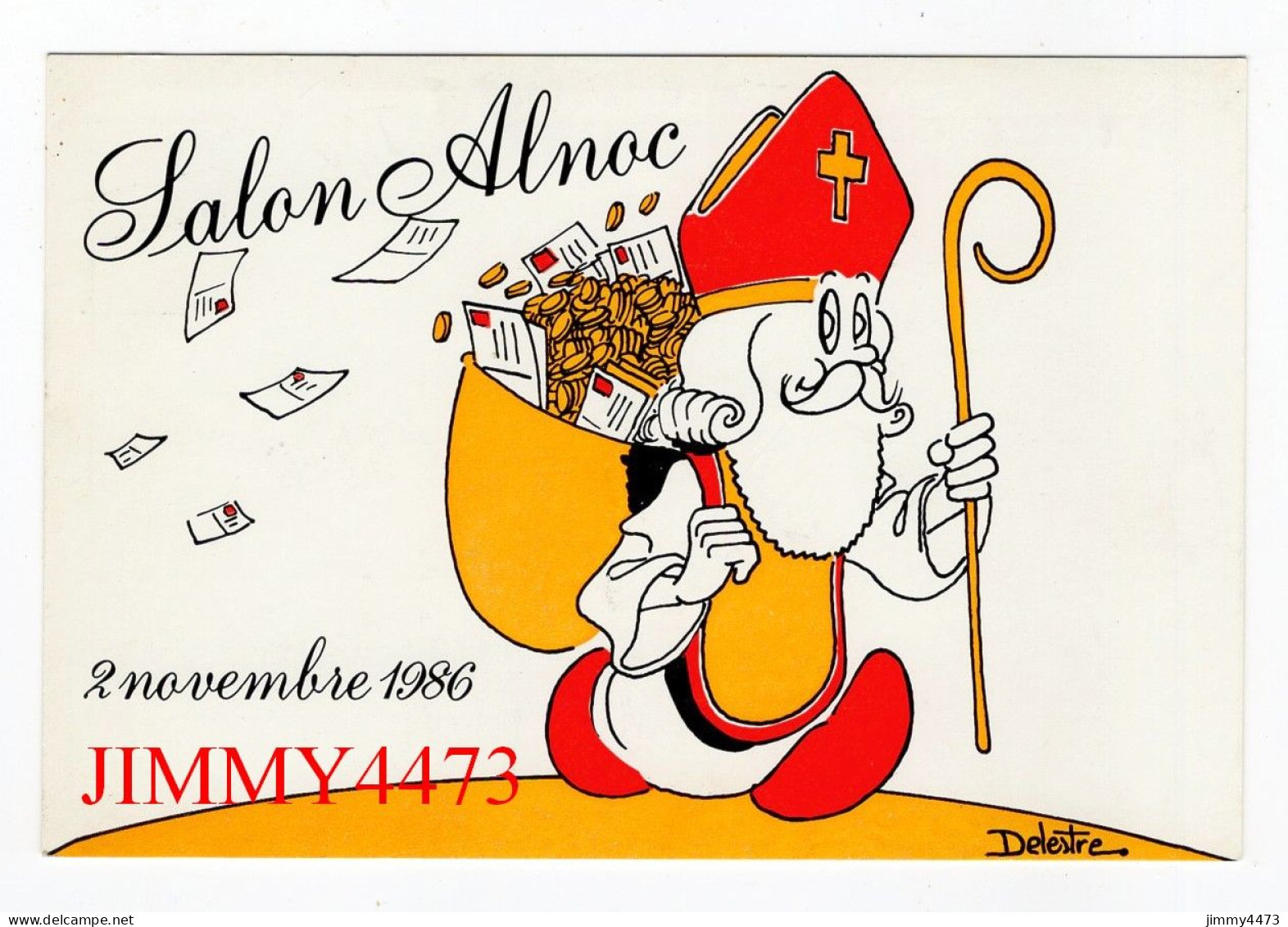 CPM - Salon ALNOC - 8 Novembre 1986 - Edit. ALNOC Nancy - Collector Fairs & Bourses