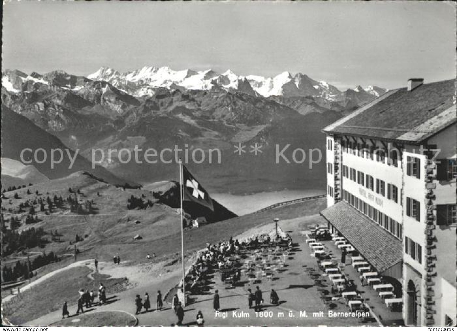 11978177 Rigi Kulm Hotel Terrasse Berner Alpen Rigi Kulm - Sonstige & Ohne Zuordnung