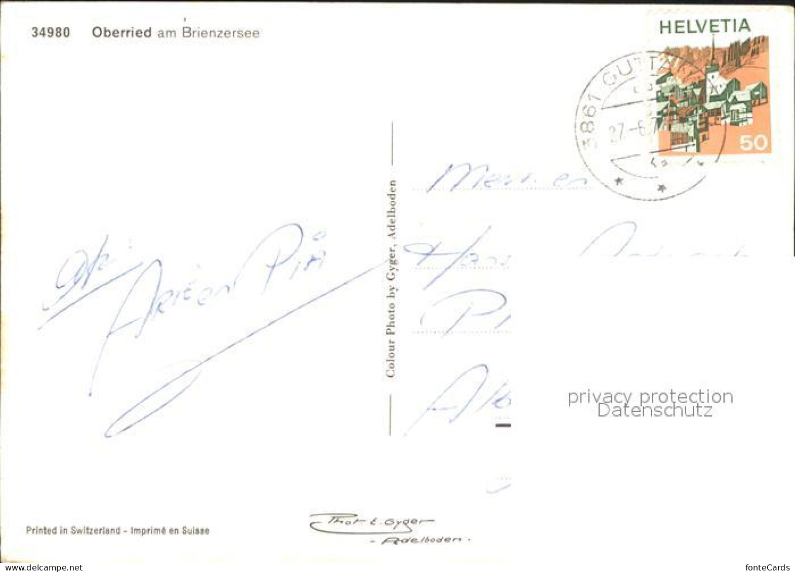 11975857 Oberried Brienzersee  Oberried Brienzersee - Sonstige & Ohne Zuordnung