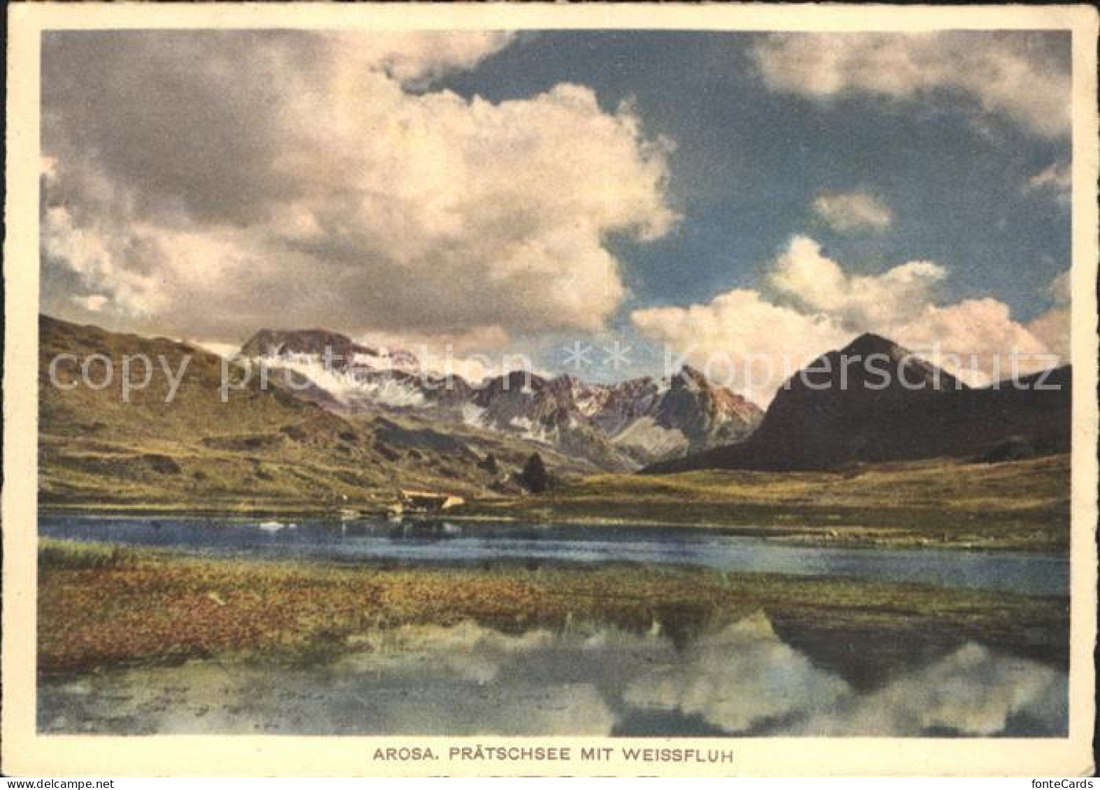 11965647 Arosa GR Praetschsee Weissfluh Foto-M.-Fiechter  Arosa - Sonstige & Ohne Zuordnung