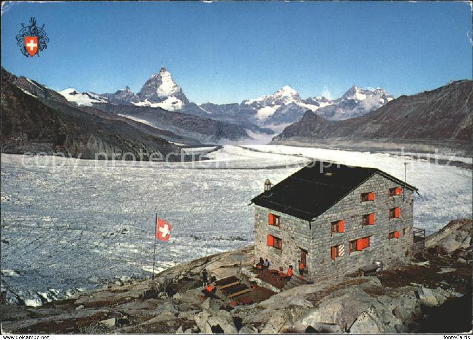 11965067 Zermatt VS Monte-rosa-Huette, Grenzgletscher, Gornergletscher  - Altri & Non Classificati