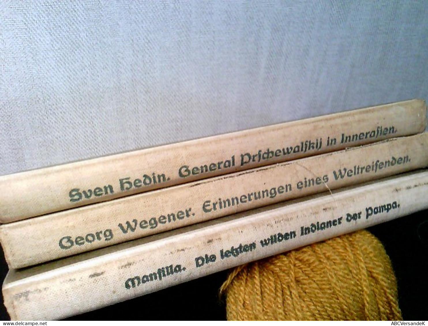 Konvolut: 3 Diverse Bände Reisen Und Abenteuer. - Andere & Zonder Classificatie