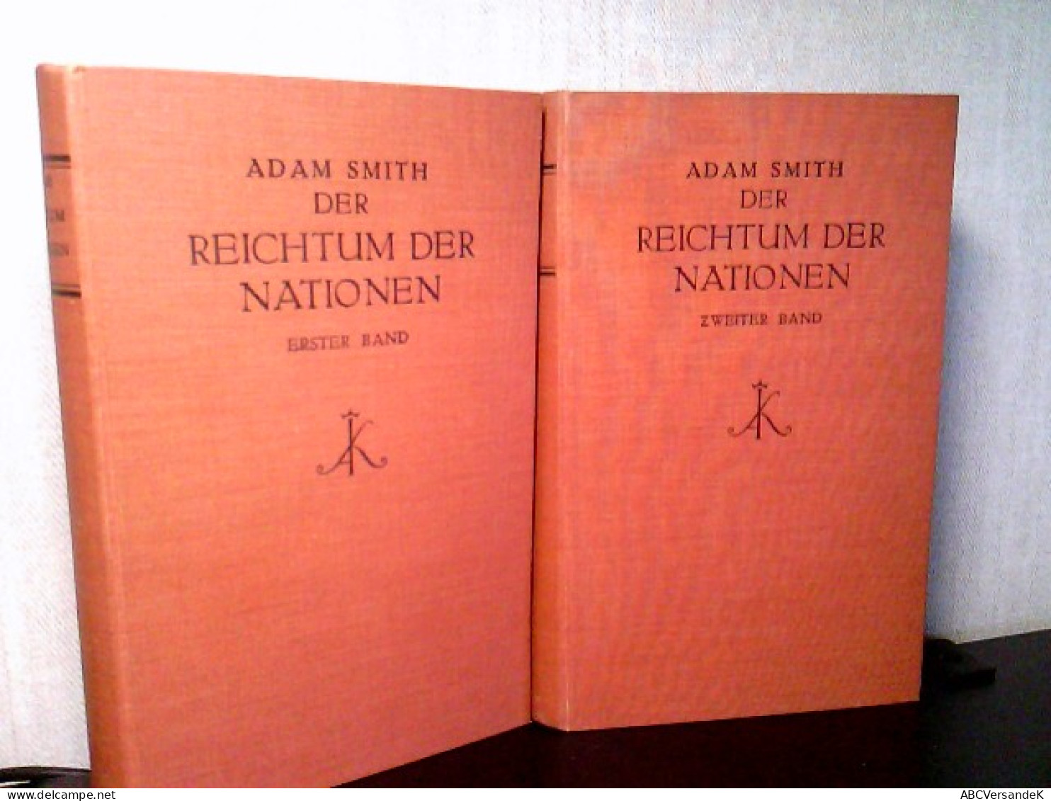 Konvolut: 2 Bände (von2) Der Reichtum Der Nationen. - Sonstige & Ohne Zuordnung