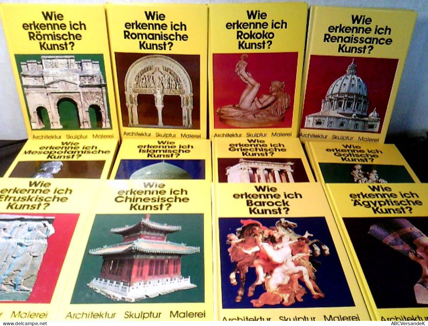 Konvolut: 12 Diverse Bände Wie Erkenne Ich ... - Architektur, Skulptur, Malerei - Architectuur