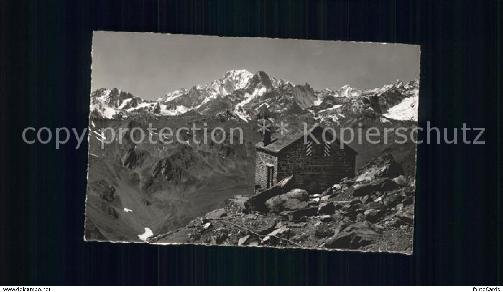 11962437 Cabane De Valsorey Schutzhaus Mont Blanc Walliser Alpen Bourg Saint Pie - Altri & Non Classificati