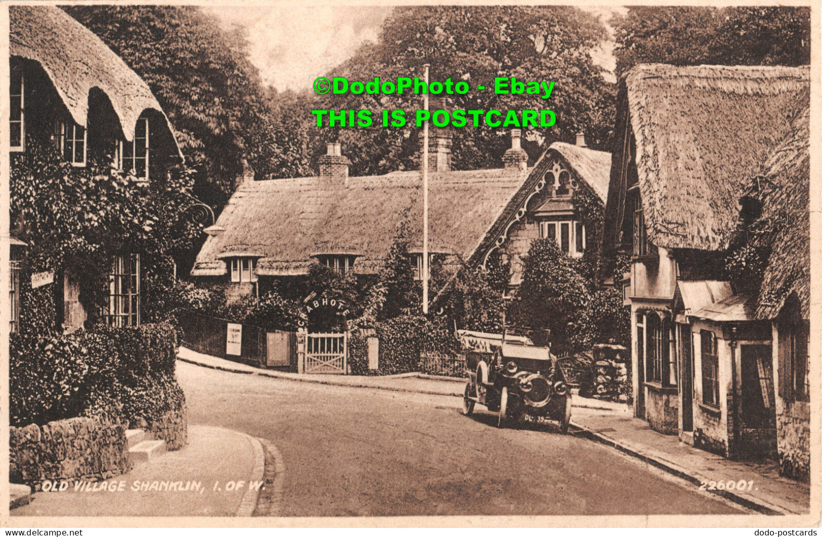 R417433 Shanklin. I. Of W. Old Village. Postcard - Monde