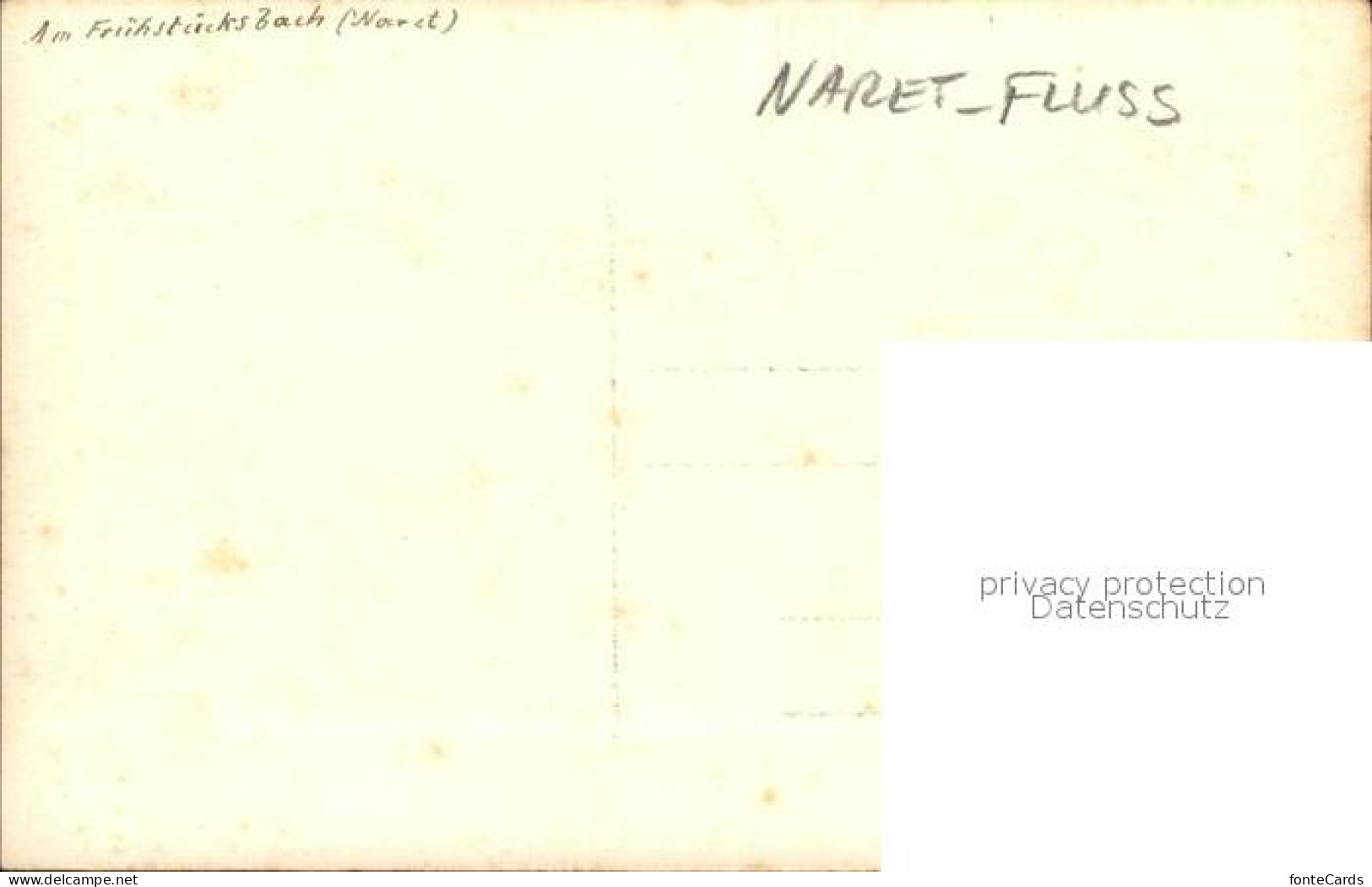 11960807 Naret Fluss Fruehstuecksbach  Naret Fluss - Other & Unclassified