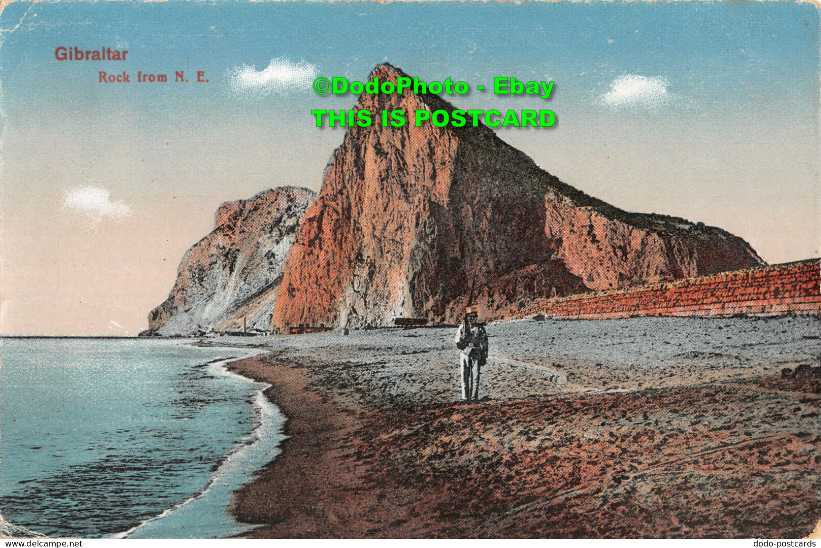 R417065 Gibraltar. Rock From N. E. V. B. Cumbo - World