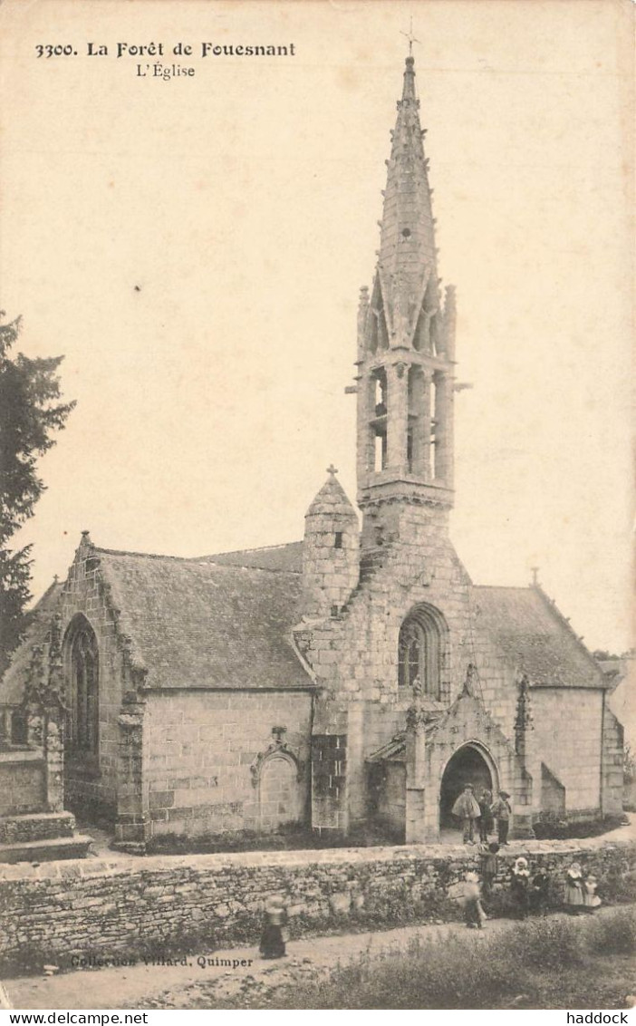 LA FORET DE FOUESNANT : L'EGLISE - Fouesnant