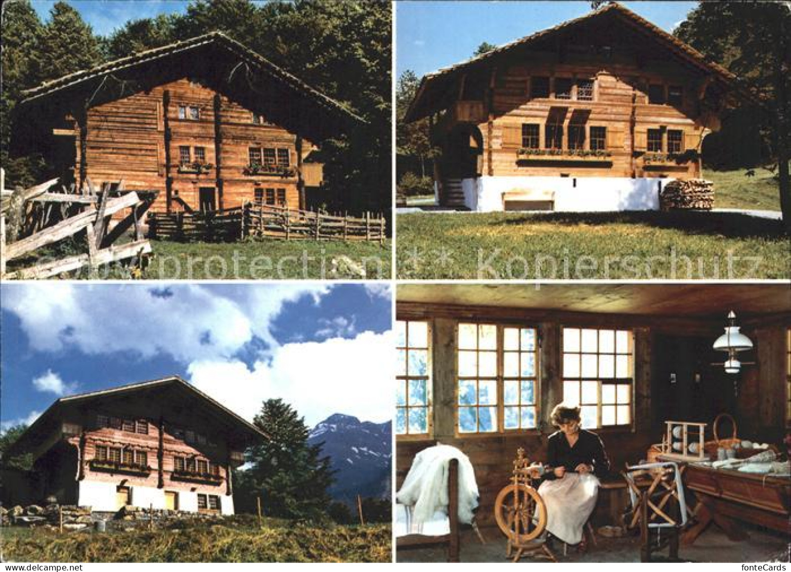 11958857 Hofstetten Brienz Freilichtmuseum Ballenberg Bergbauernhaus Adelboden H - Sonstige & Ohne Zuordnung