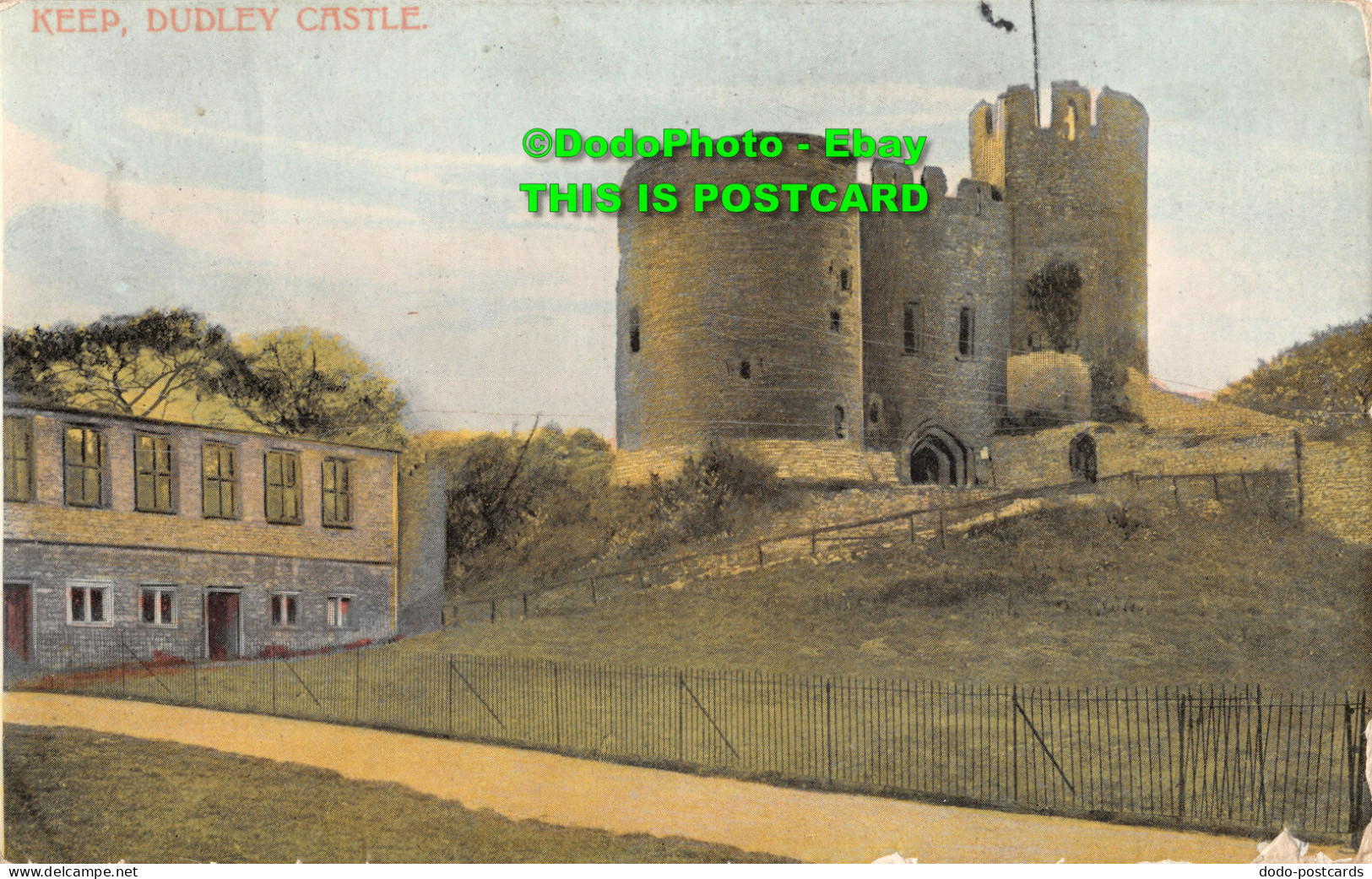 R417452 Dudley Castle. Keep. E. S. No. 1475. 1912 - Monde