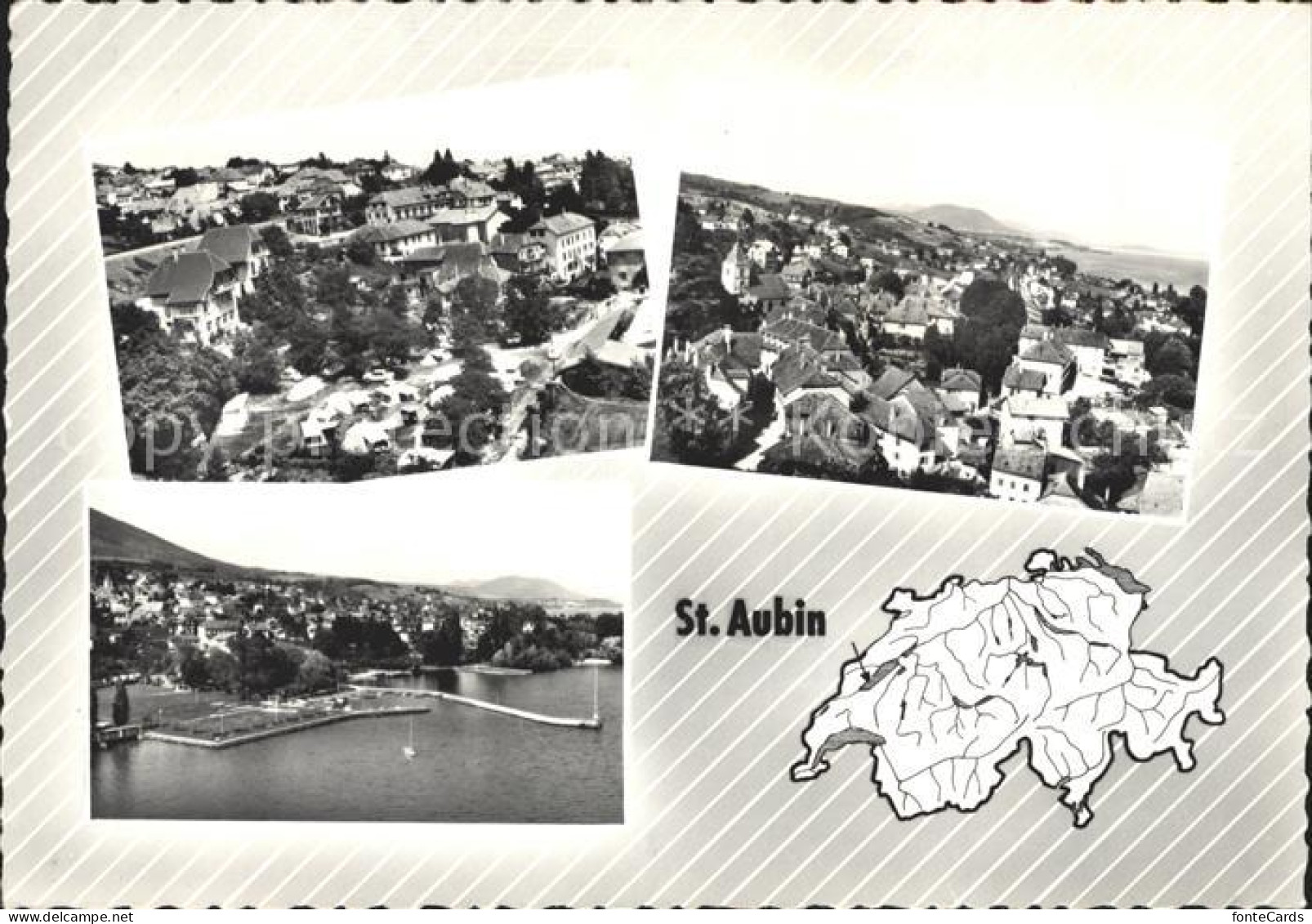 12085339 St Aubin-Sauges Fliegeraufnahme St Aubin-Sauges - Sonstige & Ohne Zuordnung