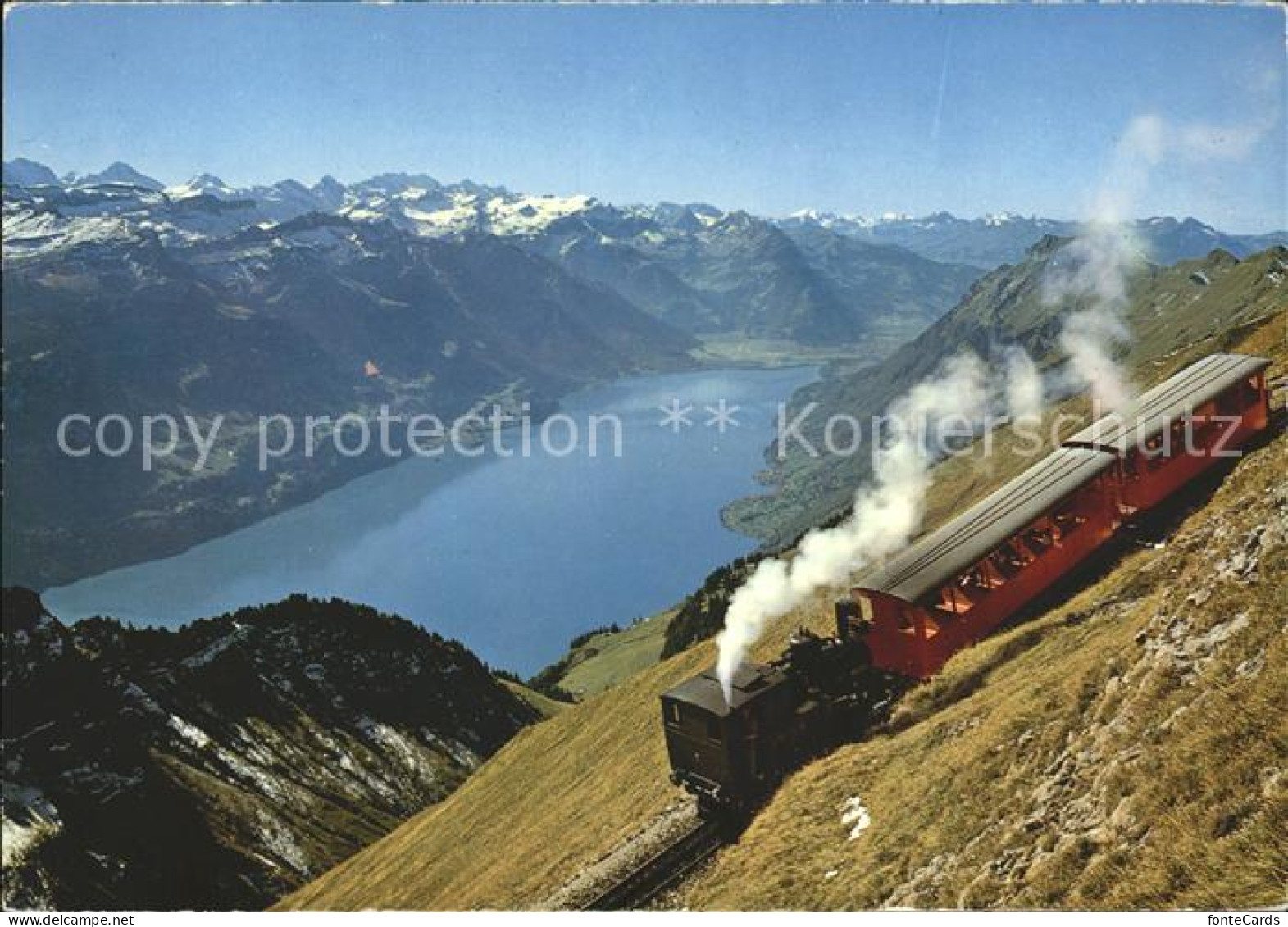 12084419 Brienz-Rothornbahn Brienzersee Berner Alpen Grosshorn Diablerets Brienz - Altri & Non Classificati