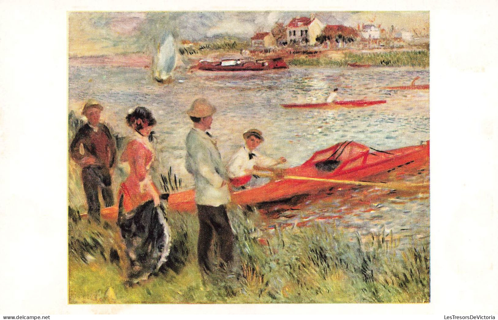 ETATS-UNIS - National Gallery Of Art - Washington DC - Oarsmen At Chatou - By Renoir (1841-1919) - Carte Postale - Washington DC