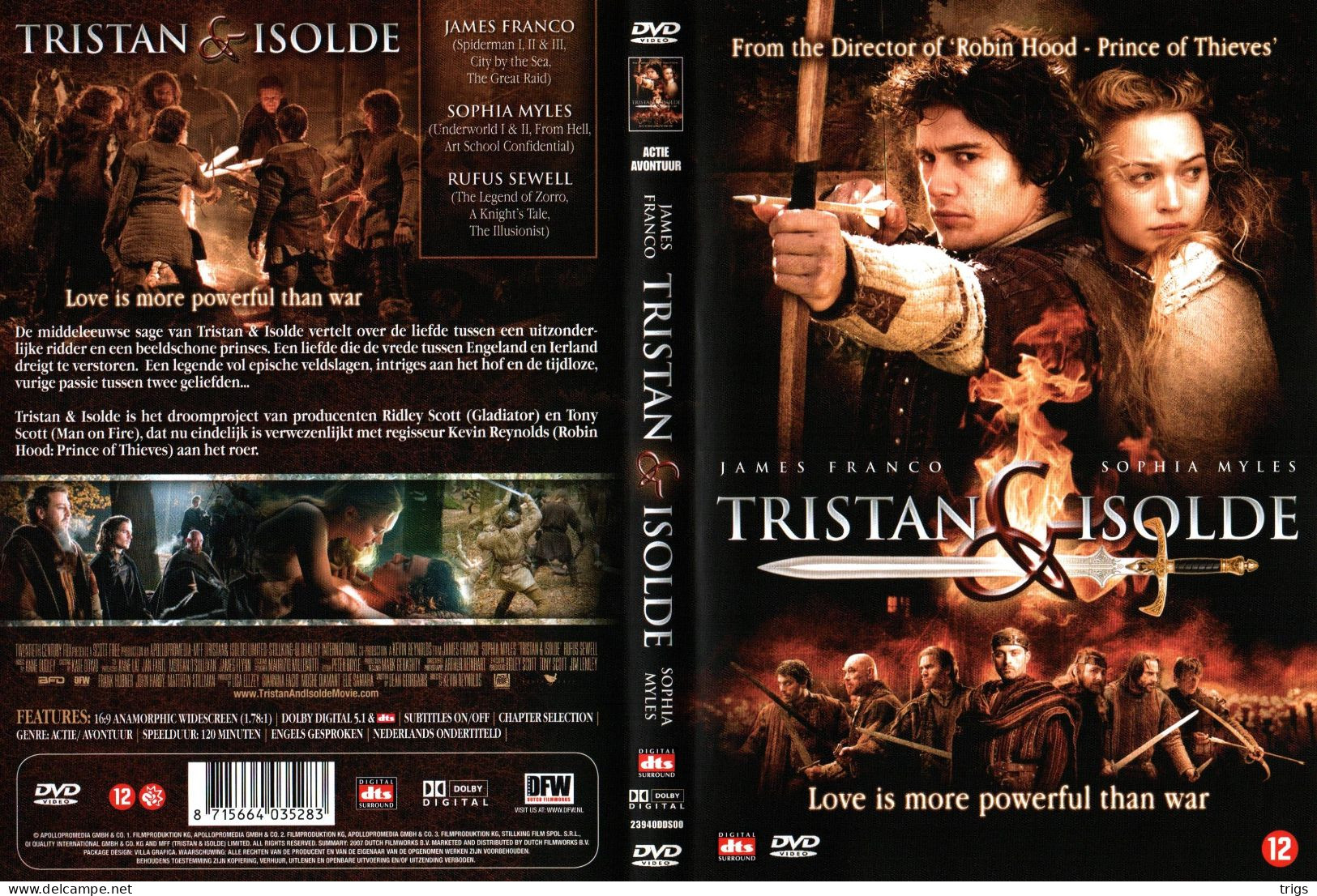 DVD - Tristan & Isolde - Actie, Avontuur