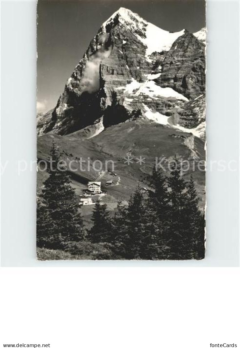 12076589 Wengernalp Hotel Jungfrau Mit Eiger Wengernalp - Autres & Non Classés