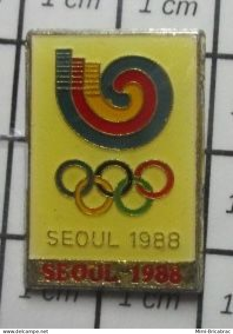 912b Pin's Pins / Belle Qualité Et Rare /  JEUX OLYMPIQUES / SEOUL 1988 ESCARGOT CARACOL XEROX - Jeux Olympiques