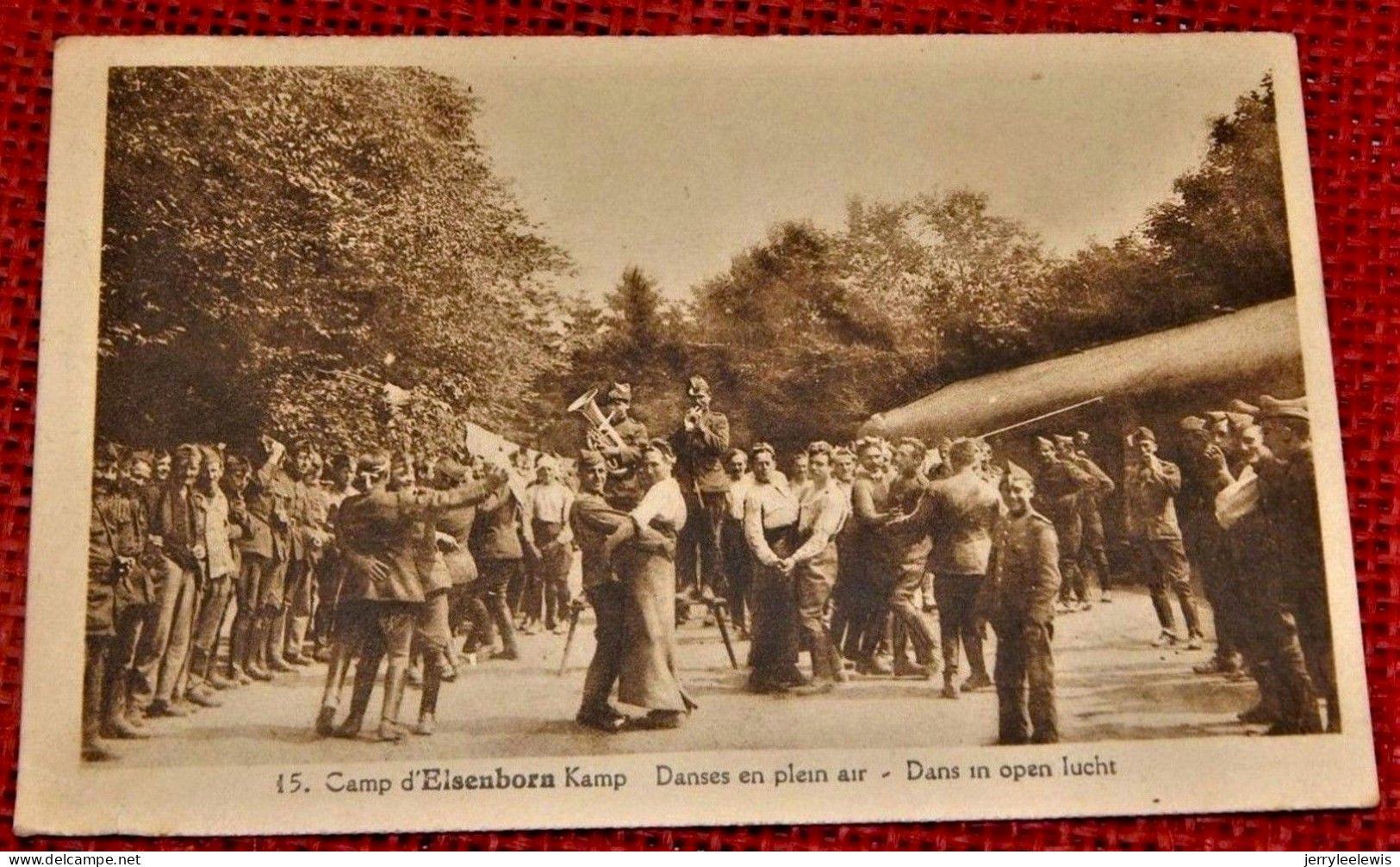 MILITARIA - ELSENBORN - Danses En Plein Air Au Camp - Altri & Non Classificati