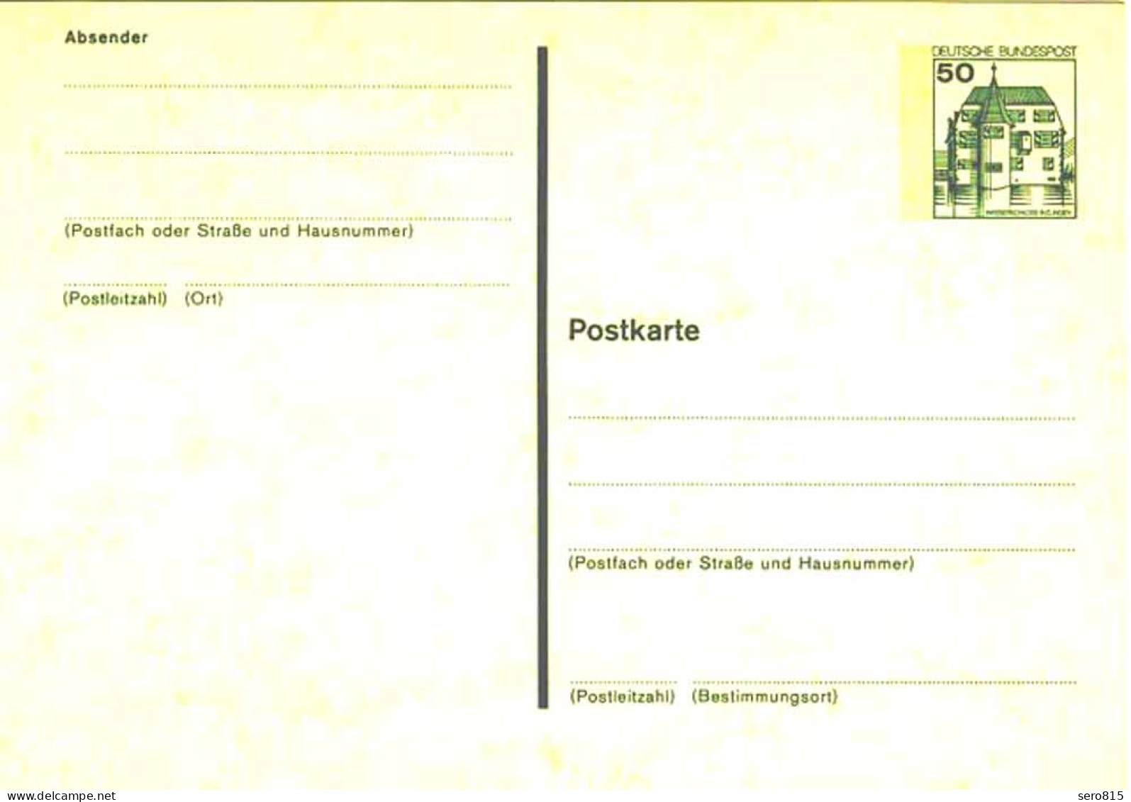 Germany BRD Ganzsache Postal Stationery  Postkarte Postcard Michel P131  (0225 - Andere & Zonder Classificatie