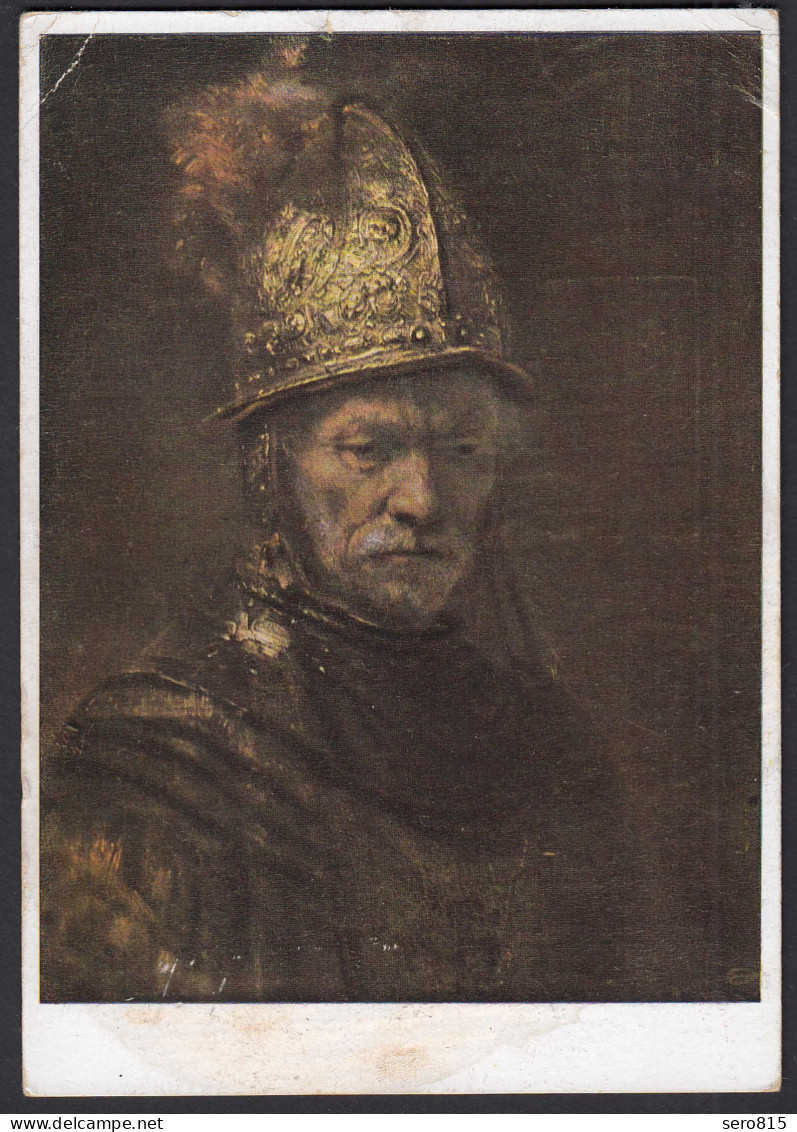 AK Rembrand Der Mann Mit Dem Goldhelm Museum Berlin     (21636 - Unclassified