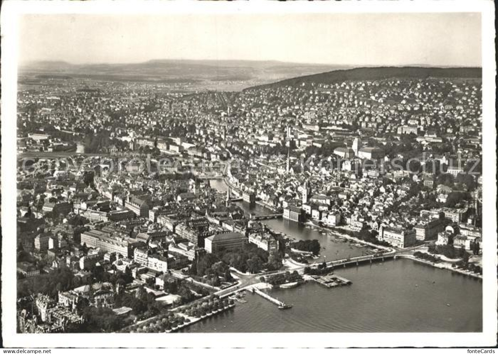 12061479 Zuerich Fliegeraufnahme Zuerich - Andere & Zonder Classificatie