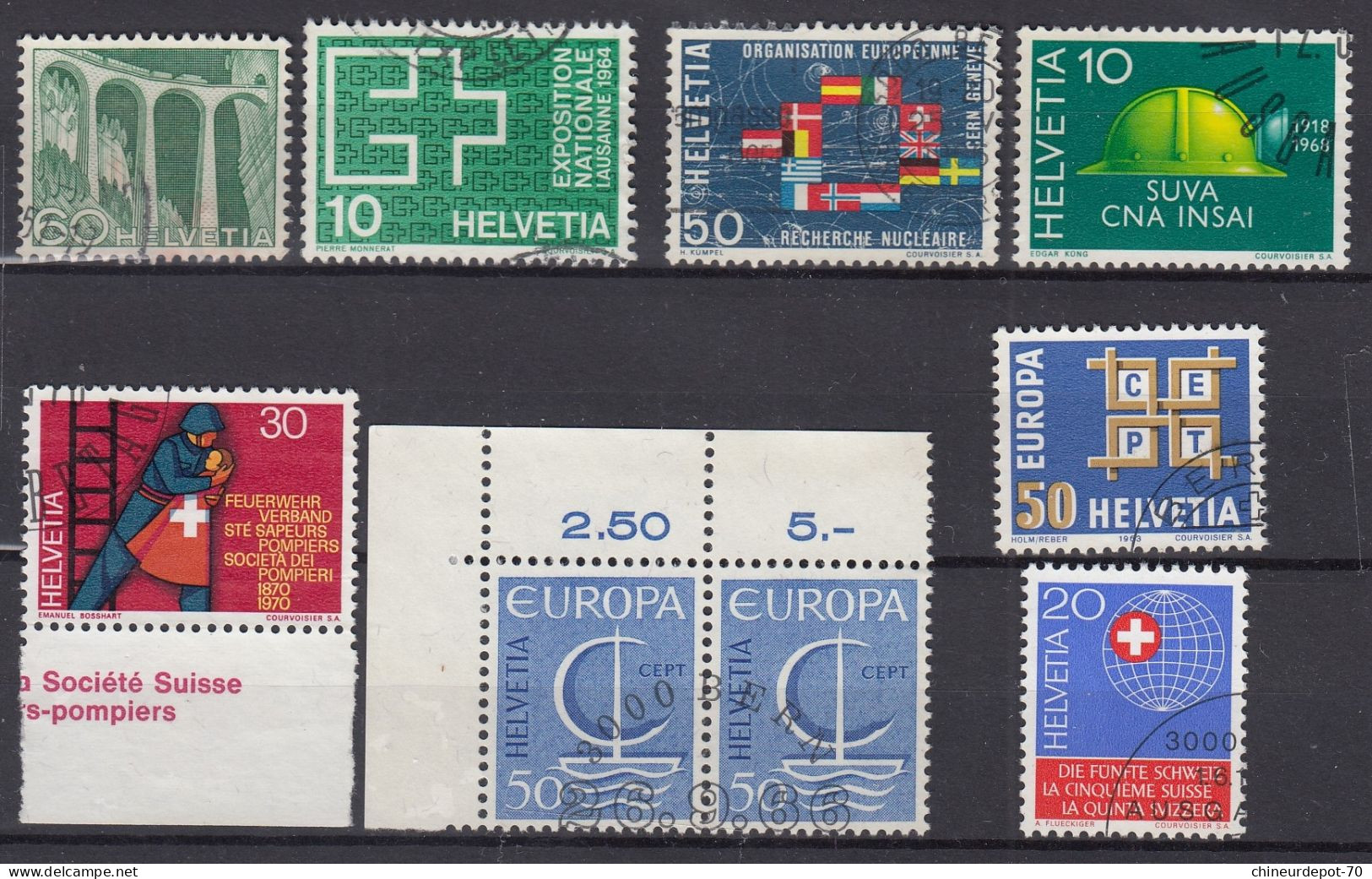 LOT SUISSE HELVETIA Swiss NON Classé VOIR 10 PHOTOS - Lotes/Colecciones