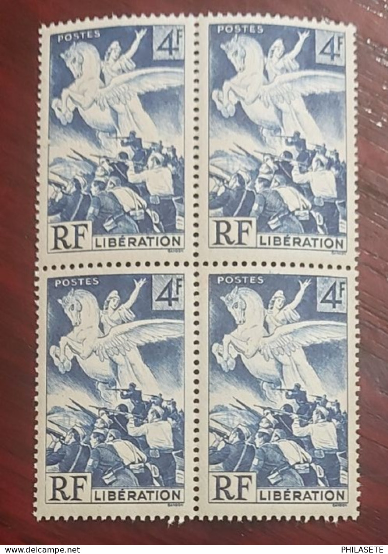 France 1 Bloc De 4 Timbres Neuf** YV N°   669  Libération - Mint/Hinged