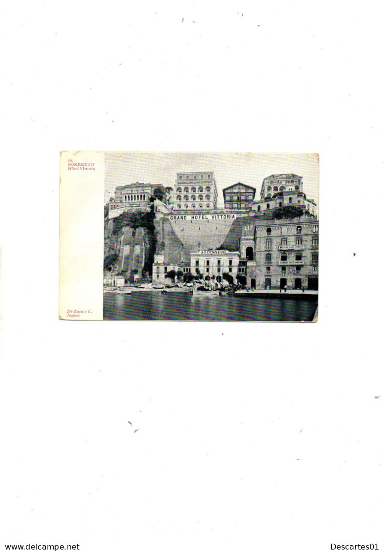 C P A    ANIMEE  GRAND HOTEL VICTORIA  A SORRENTO EN FACE BAIE NAPOLI   CIRCULEE  NON - Other & Unclassified