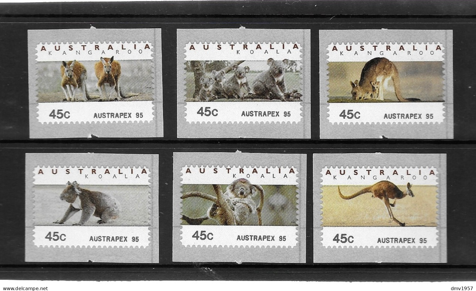 Australia 1995 S/A Austrapex 95 Counter Stamps - Ongebruikt